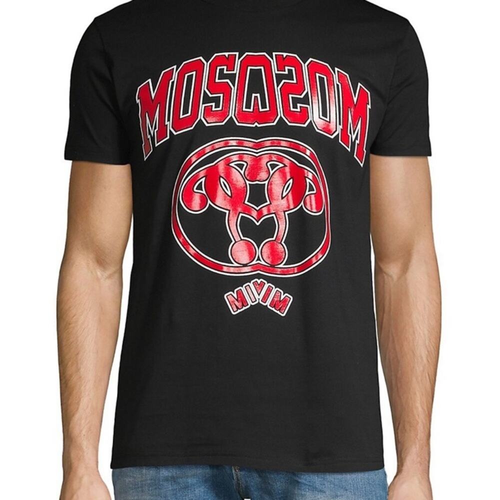 NWT Moschino couture mirror image graphic tee